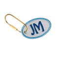 Two Initial Bag Tag