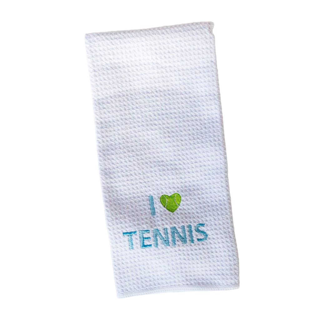 I Heart Tennis Towel