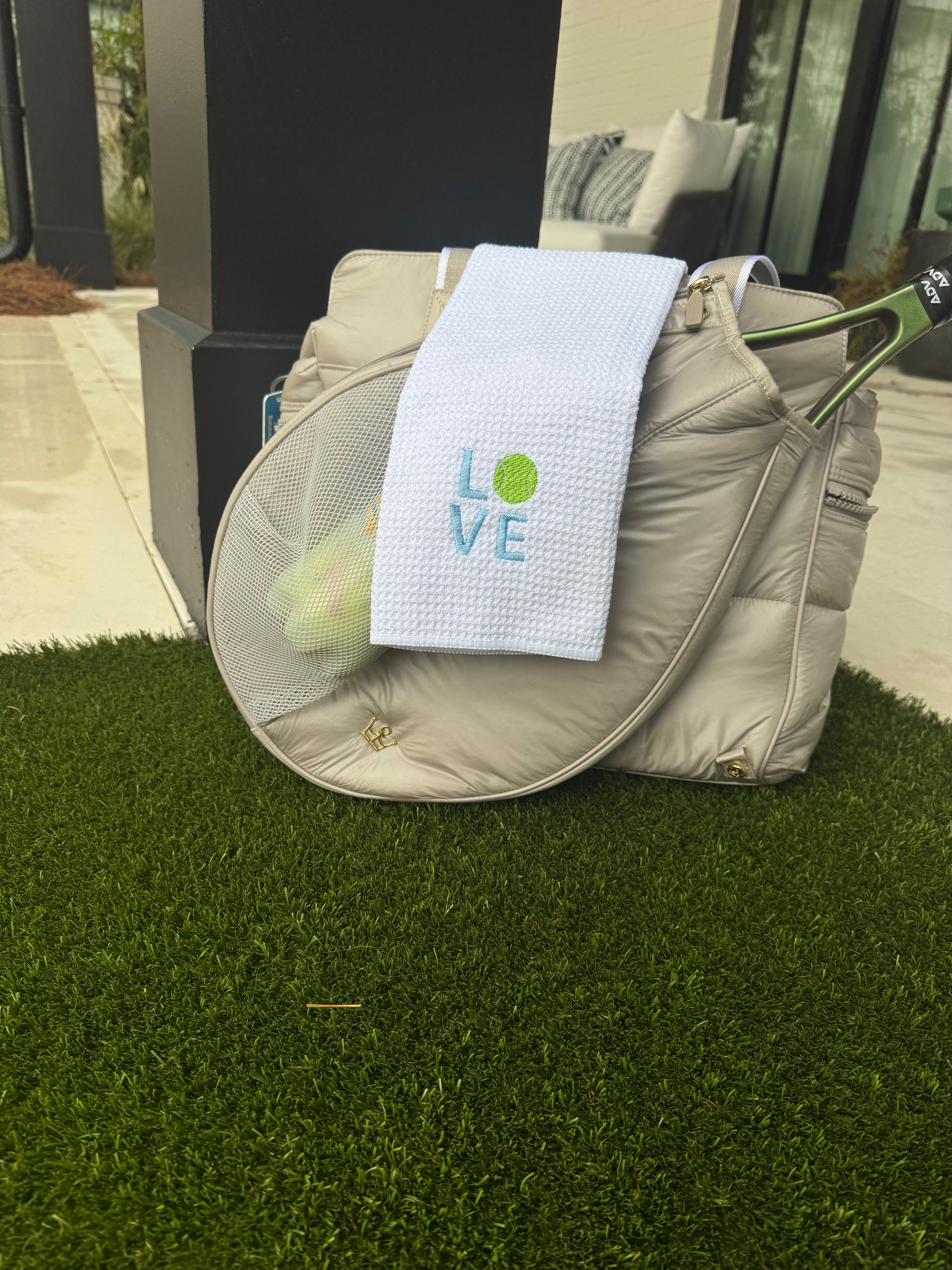 LOVE Tennis Towel