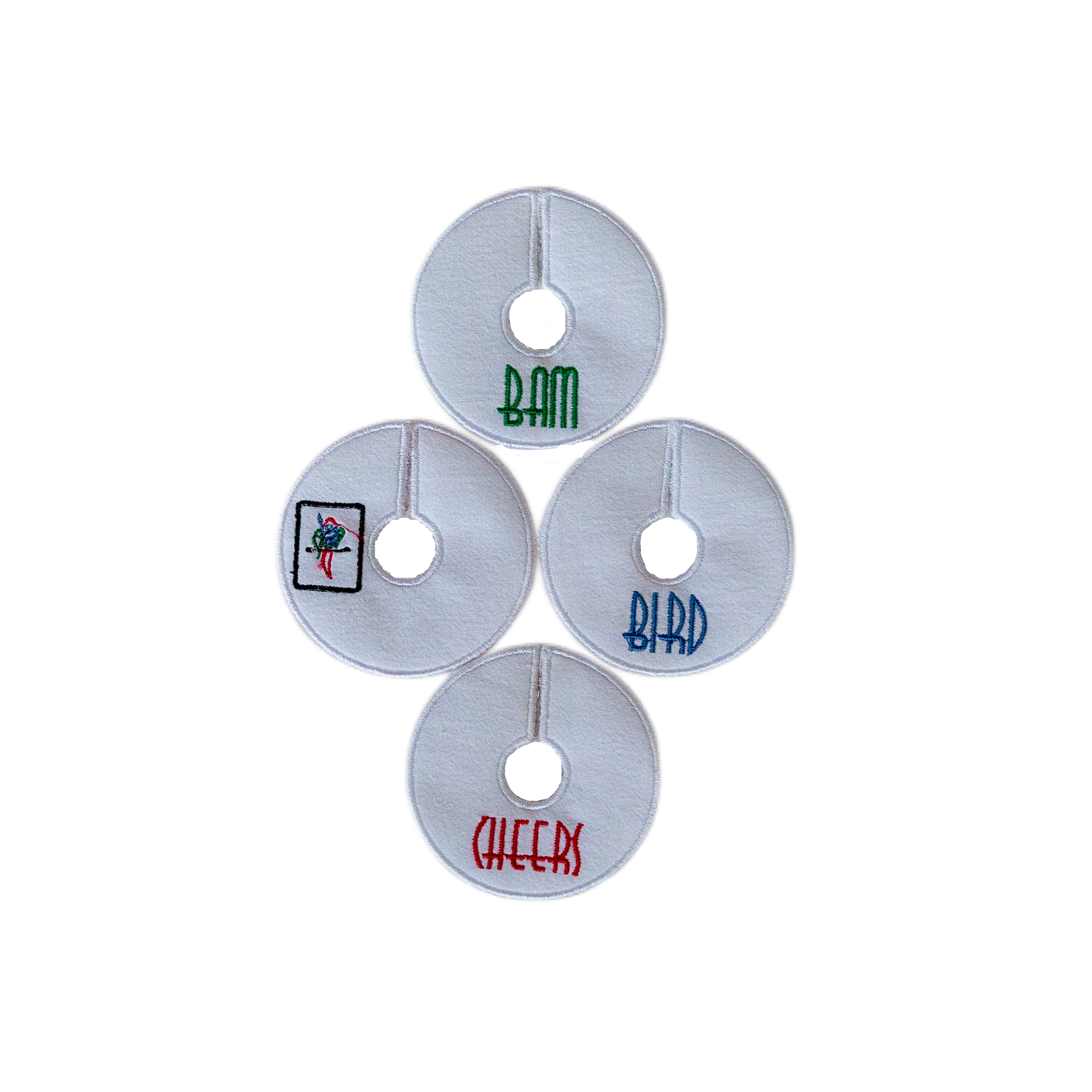 Mahjong Wine Stem Marker