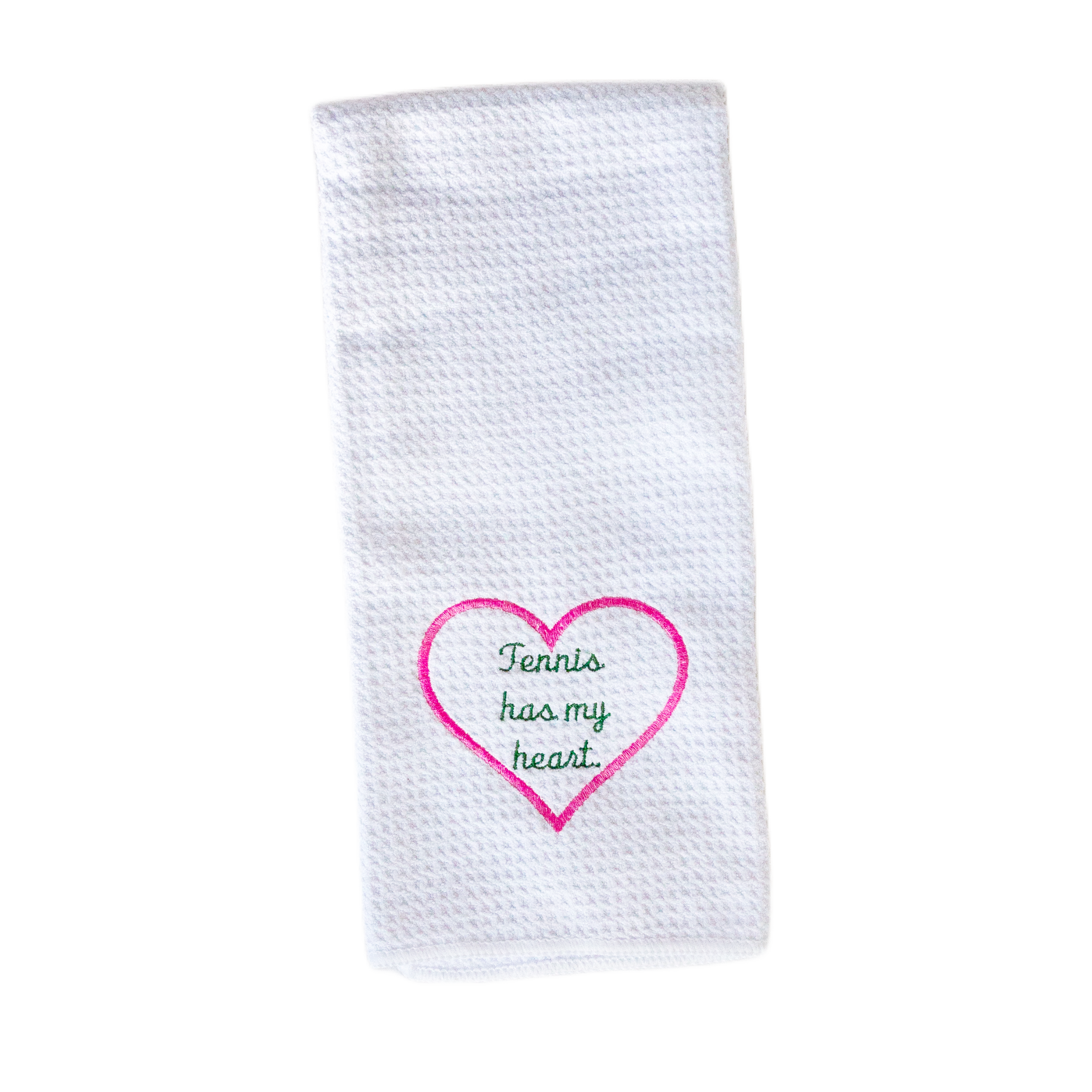 Tennis Has My Heart Towel