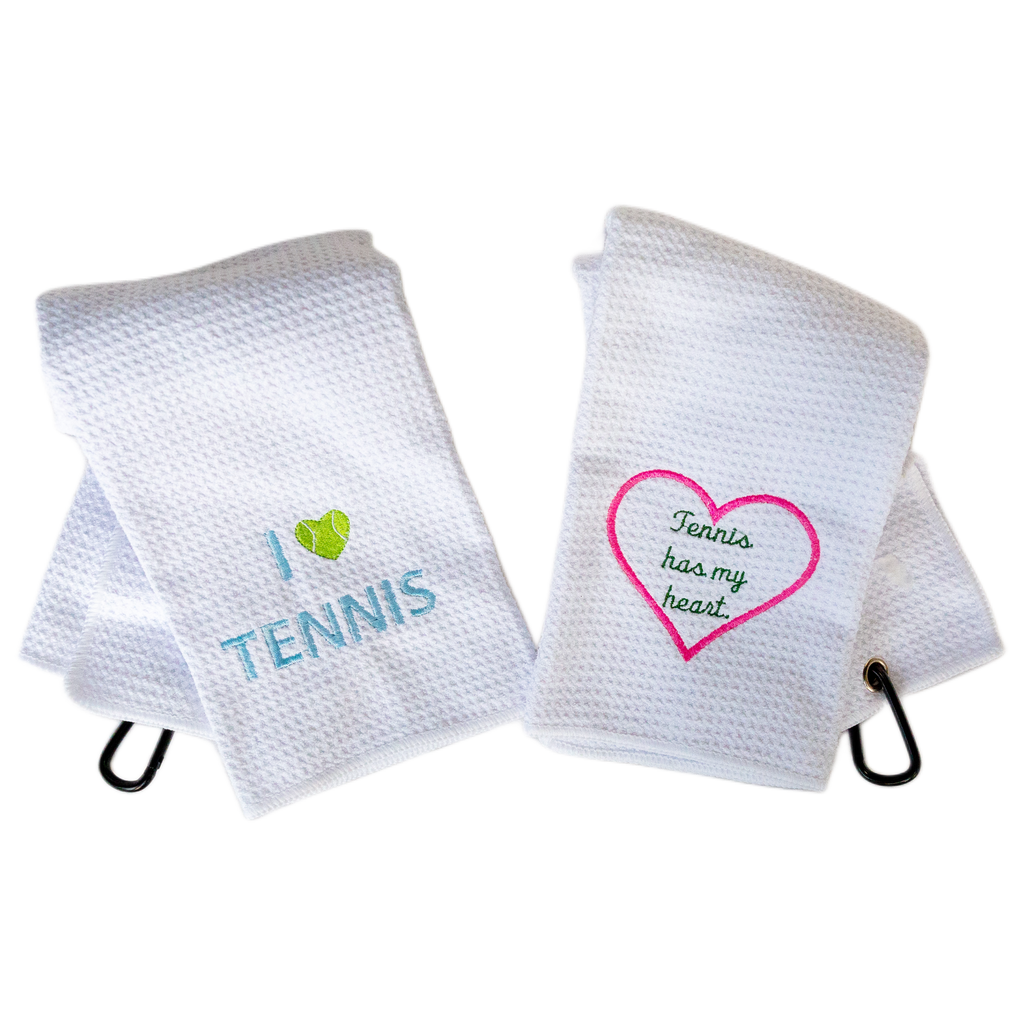 Tennis Has My Heart Towel