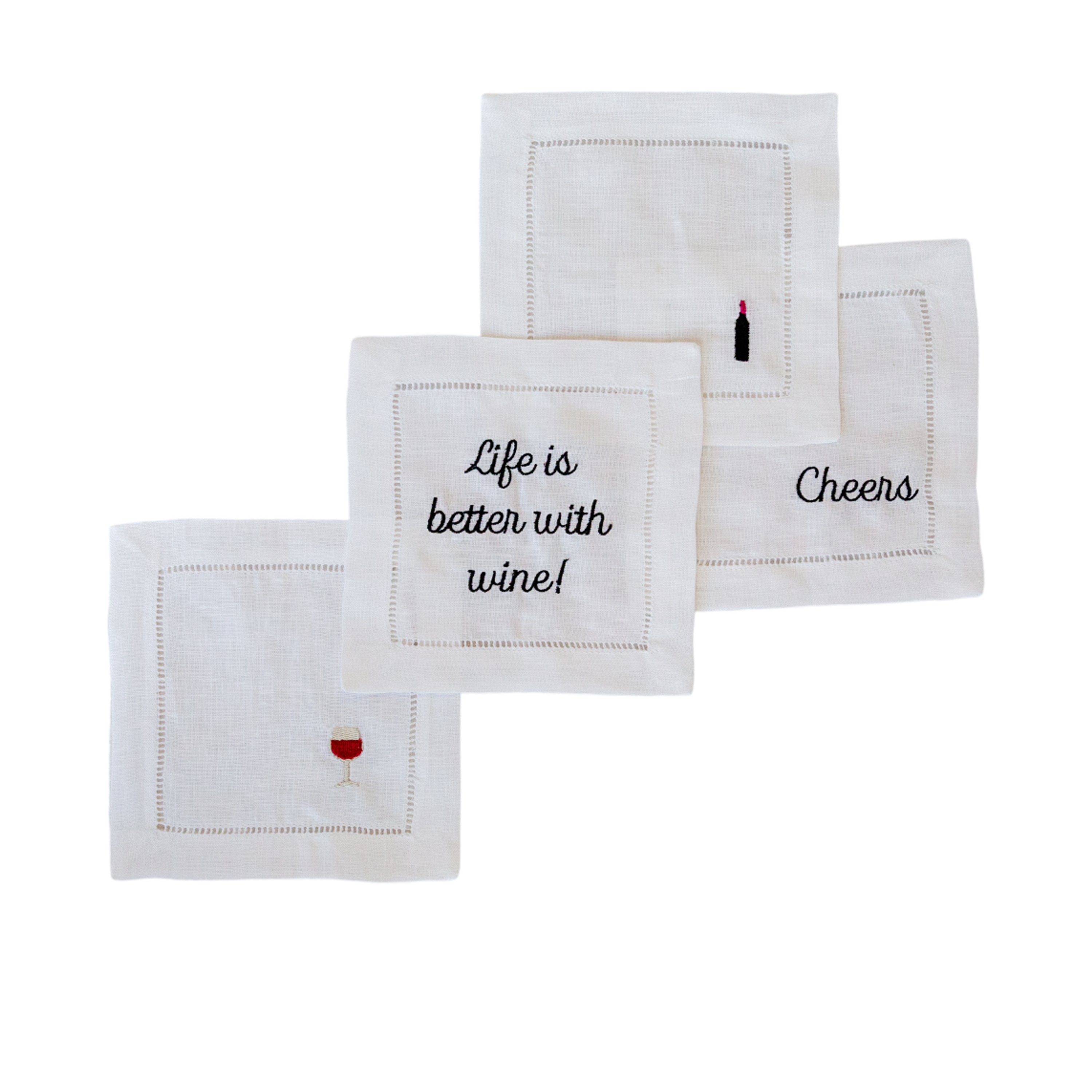 WIne Night Cocktail Napkin